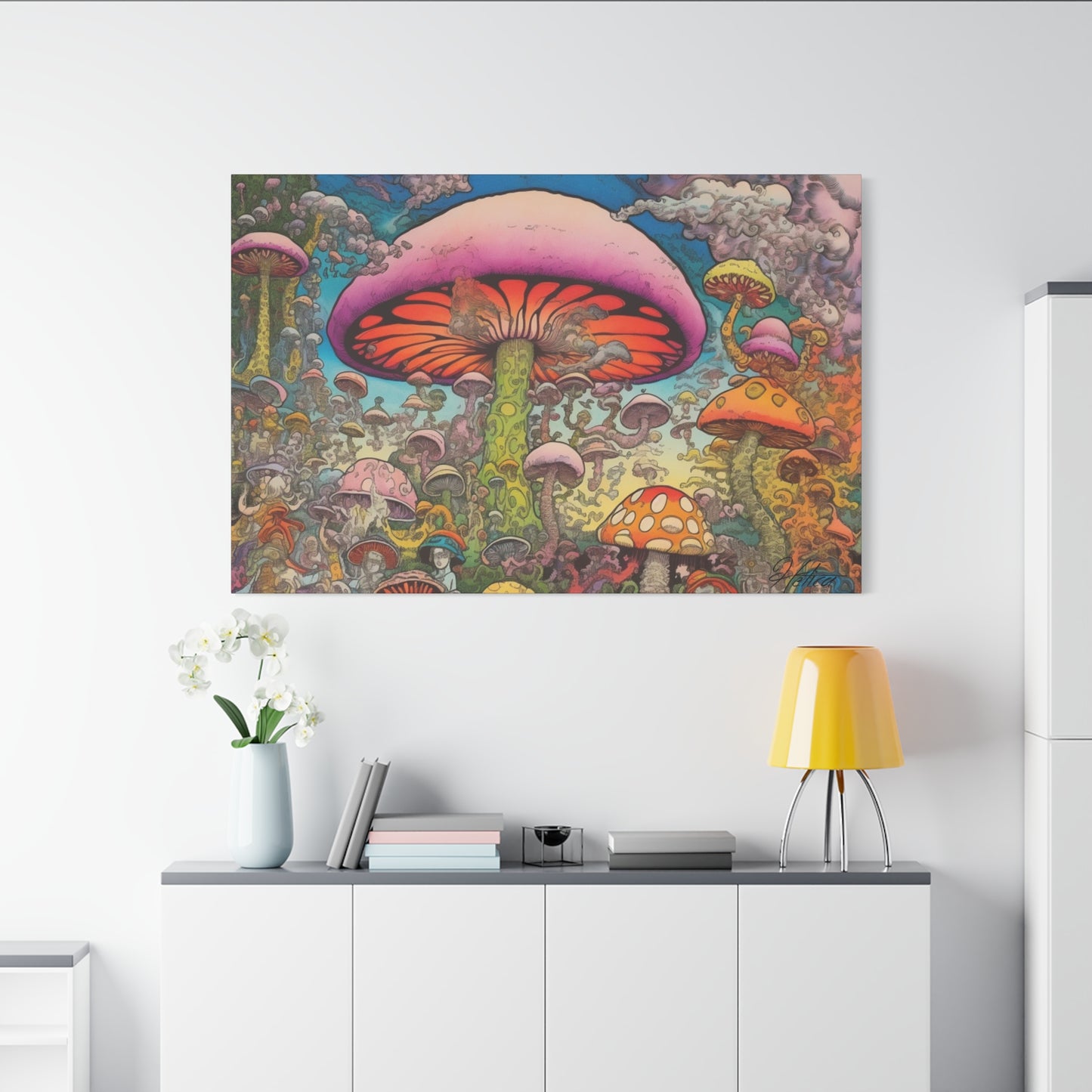 Shroomtopia (Canvas)