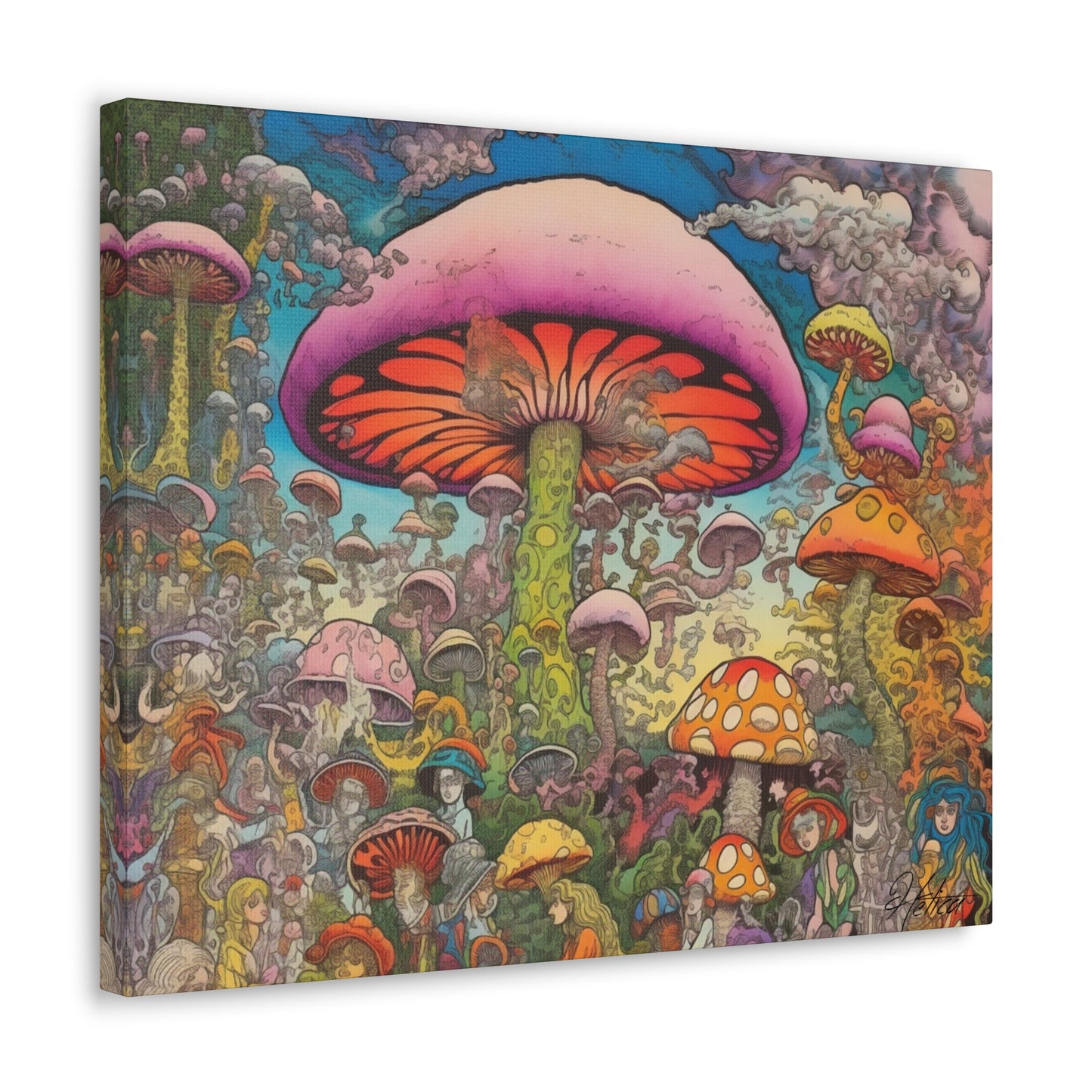 Shroomtopia (Canvas)