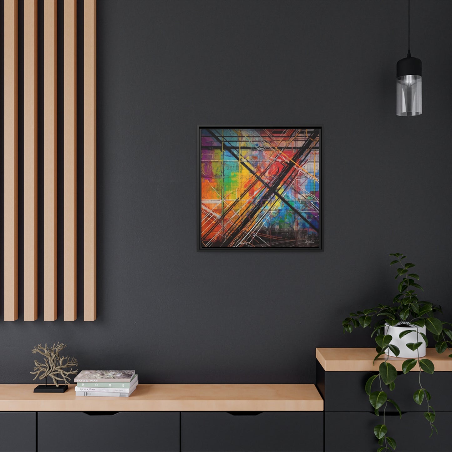 "Grand Central" - (Black Frame)