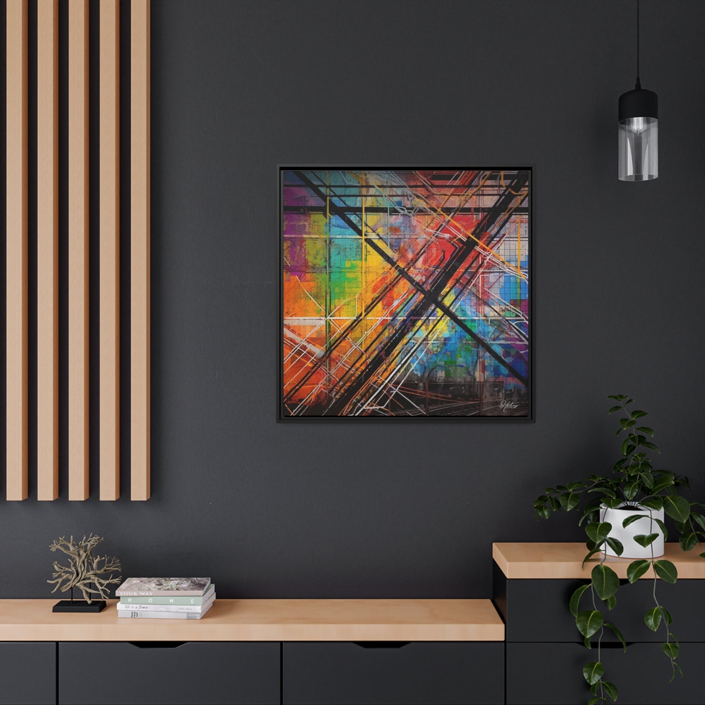 "Grand Central" - (Black Frame)
