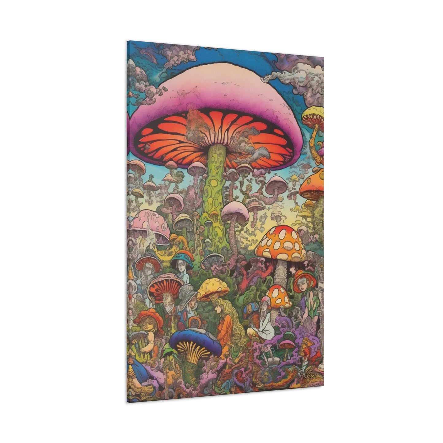 Shroomtopia (Canvas)