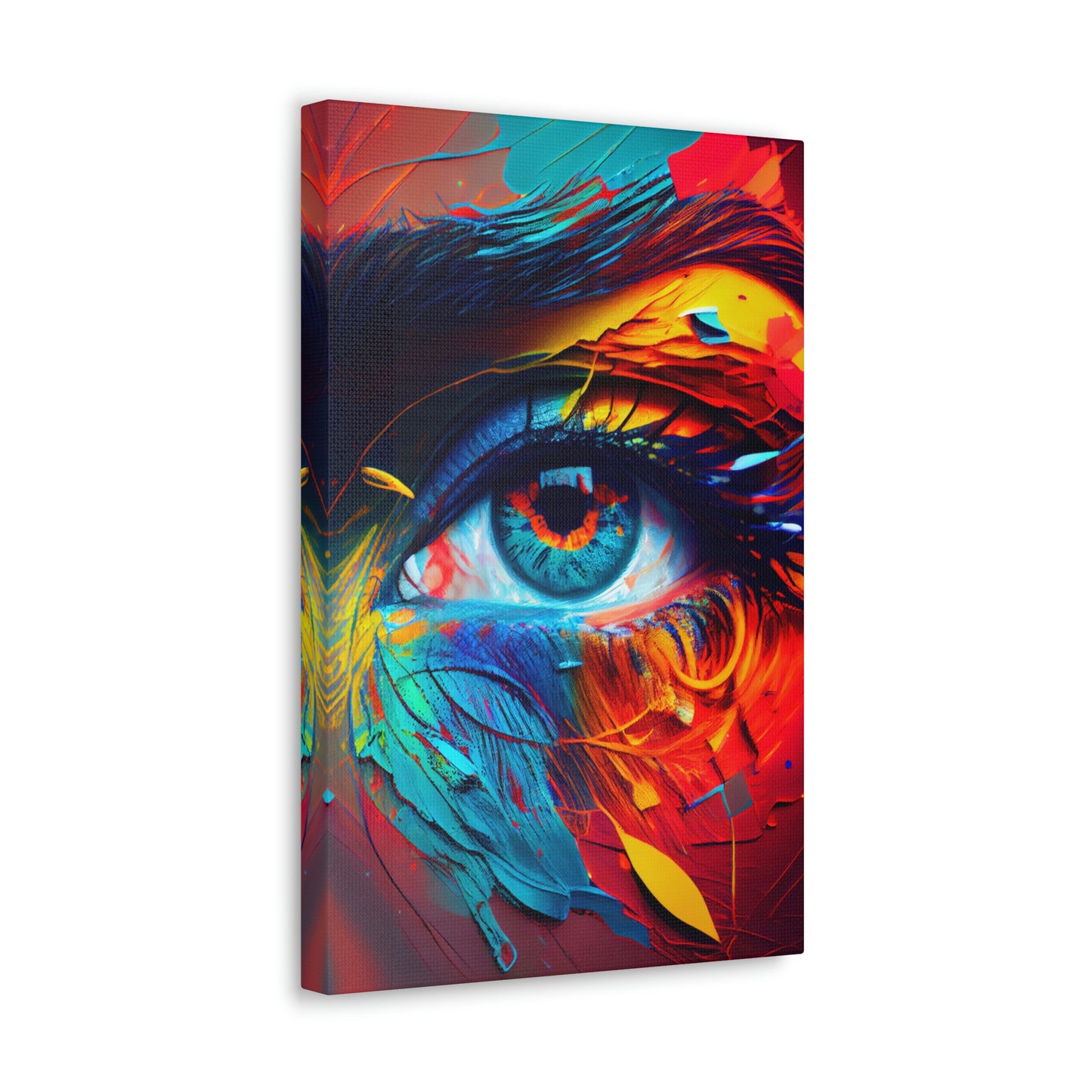 Digital art work print, eye