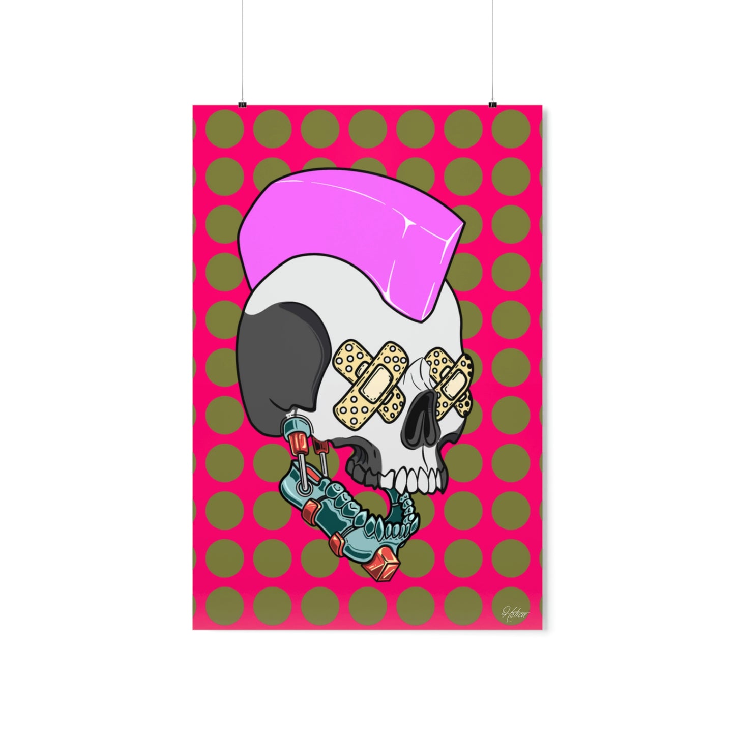 "Skullz #1619" (Poster)