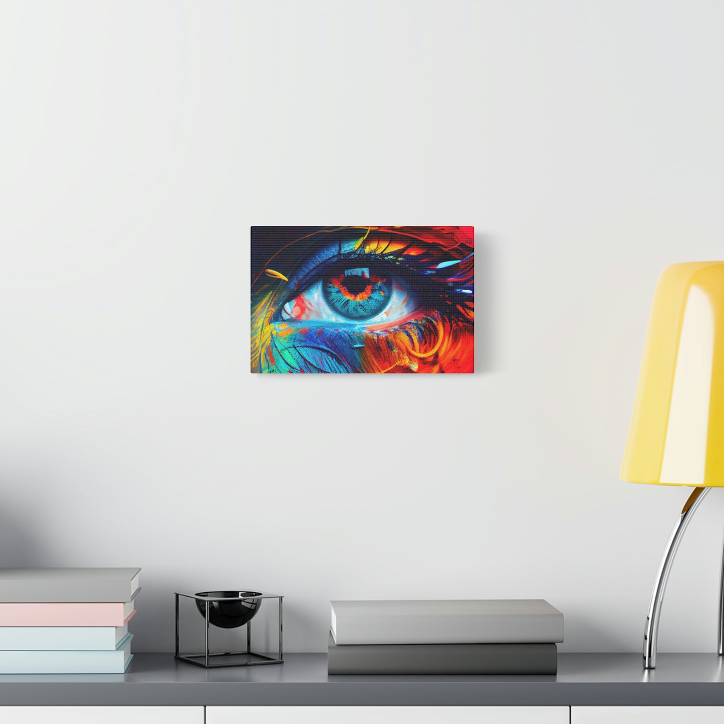 Digital art work print, eye