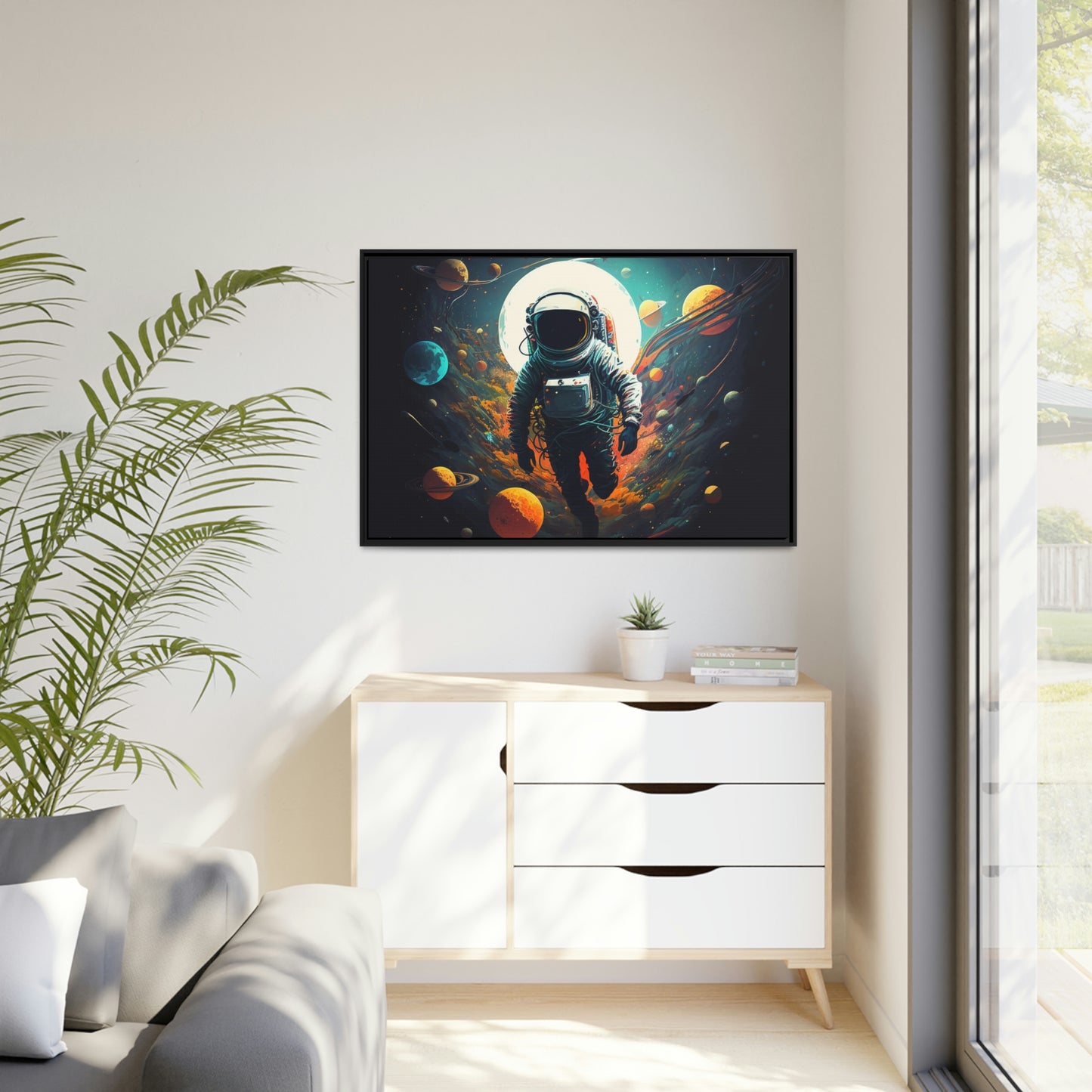 astrounat, planets, space, digital art prints