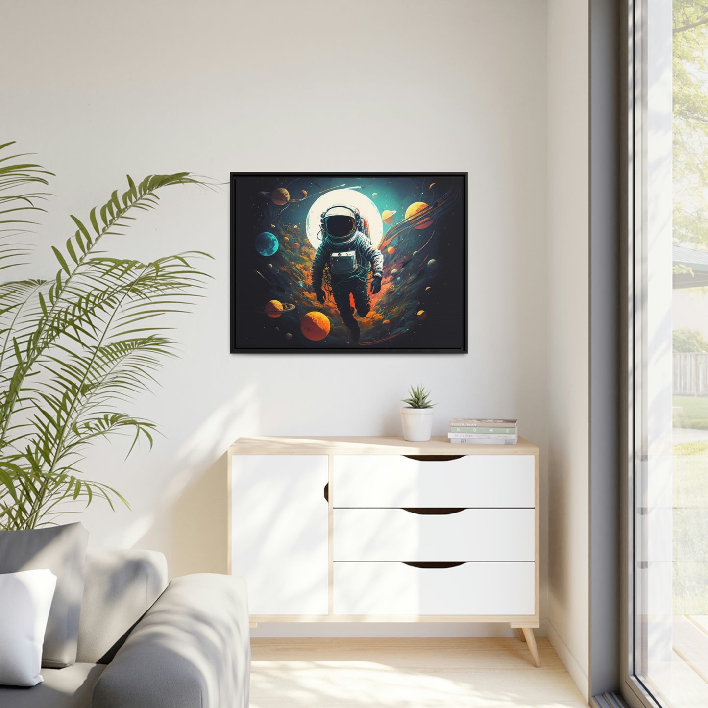 astrounat, planets, space, digital art prints