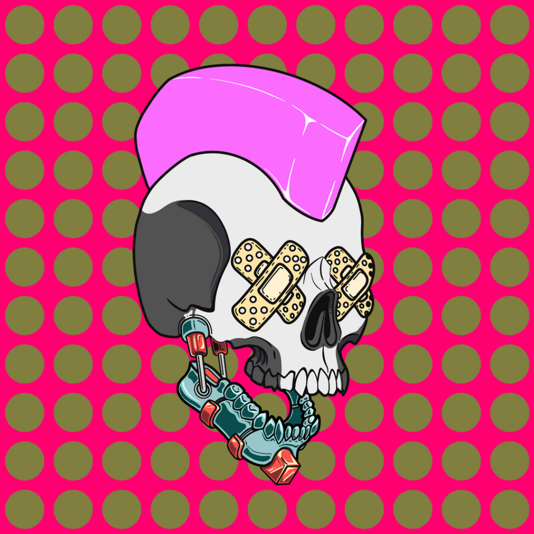 "Skullz #1619" (Poster)