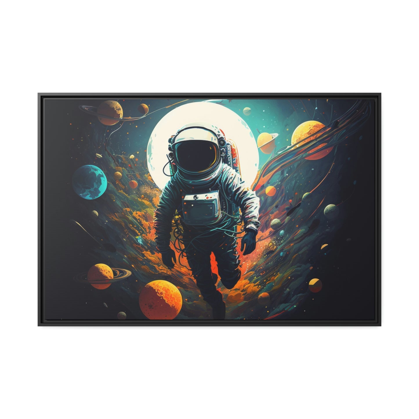 astrounat, planets, space, digital art prints