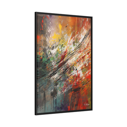 "Paint Dance" - (Black Frame)