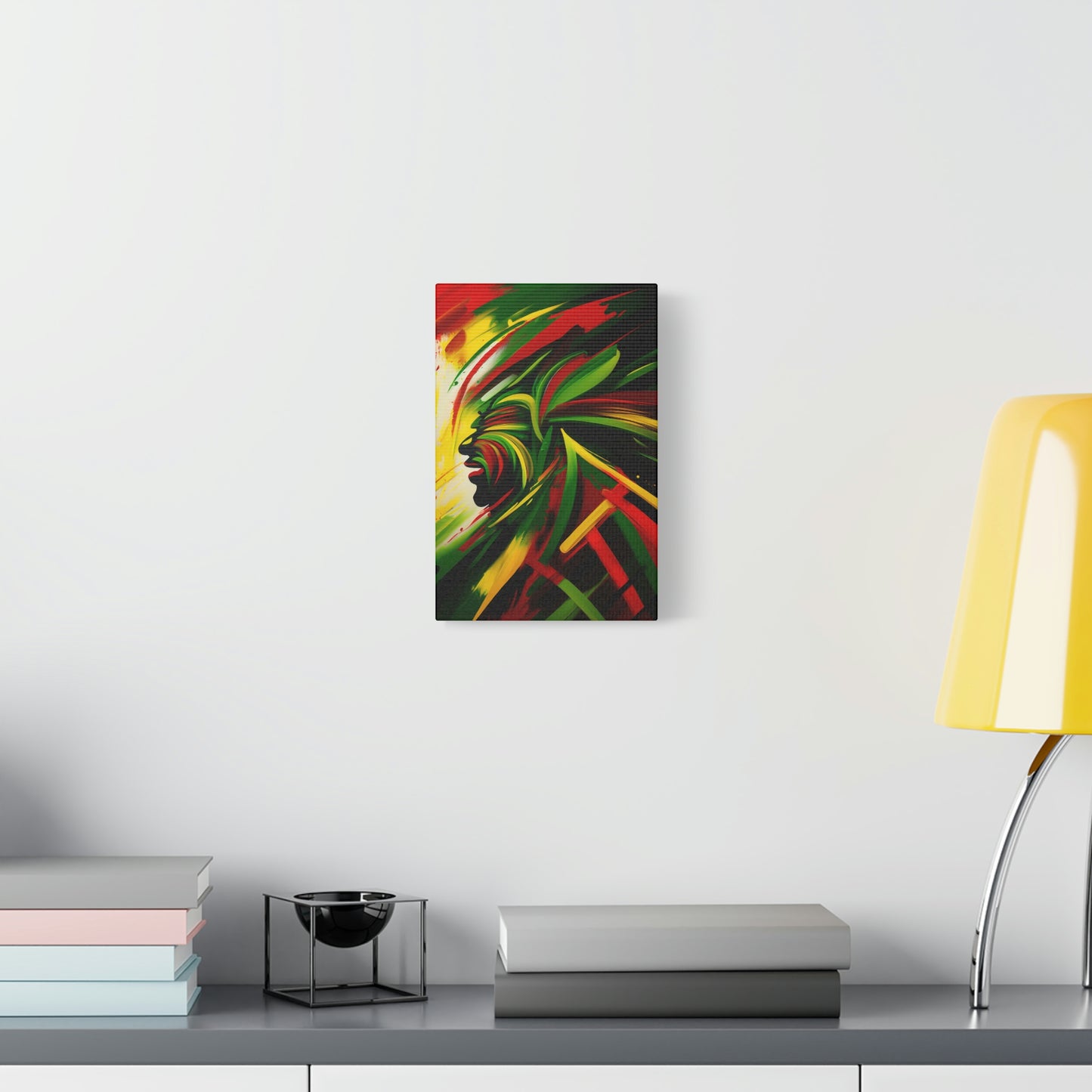 digital art work print, rasta, jamaica