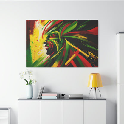 digital art work print, rasta, jamaica