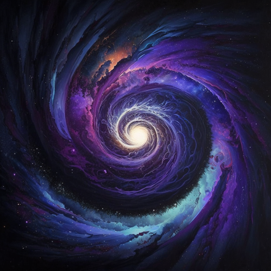 "Nebula's Glow" (Canvas)